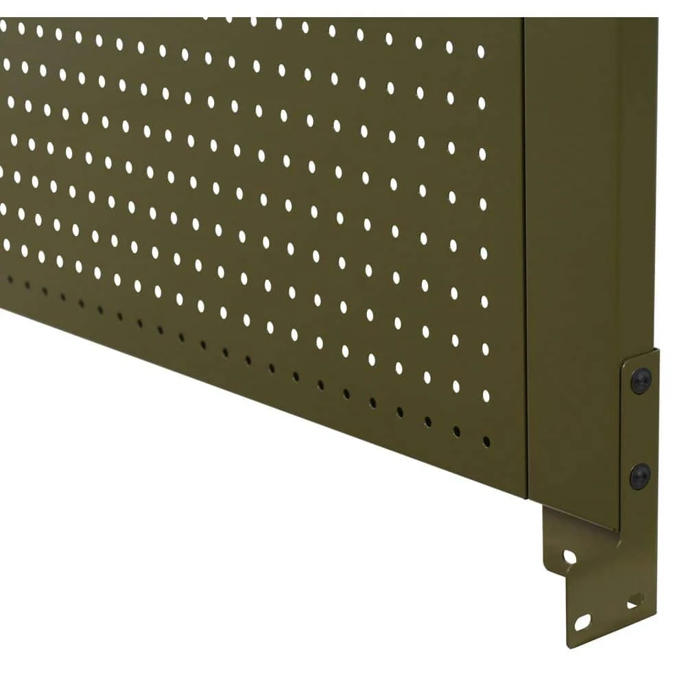Husky 46 In. Gloss Army Green Steel Pegboard Attachment 6 Husky 46 In. Gloss Army Green Steel Pegboard Attachment - Image 4