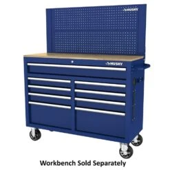 Husky 46 In. Gloss Blue Steel Pegboard Attachment 11 Husky 46 In. Gloss Blue Steel Pegboard Attachment -Husky Tools Shop husky tool storage accessories h46pegboardblu 40 1000