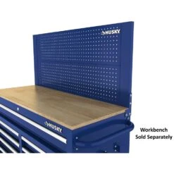 Husky 46 In. Gloss Blue Steel Pegboard Attachment 15 Husky 46 In. Gloss Blue Steel Pegboard Attachment -Husky Tools Shop husky tool storage accessories h46pegboardblu 77 1000