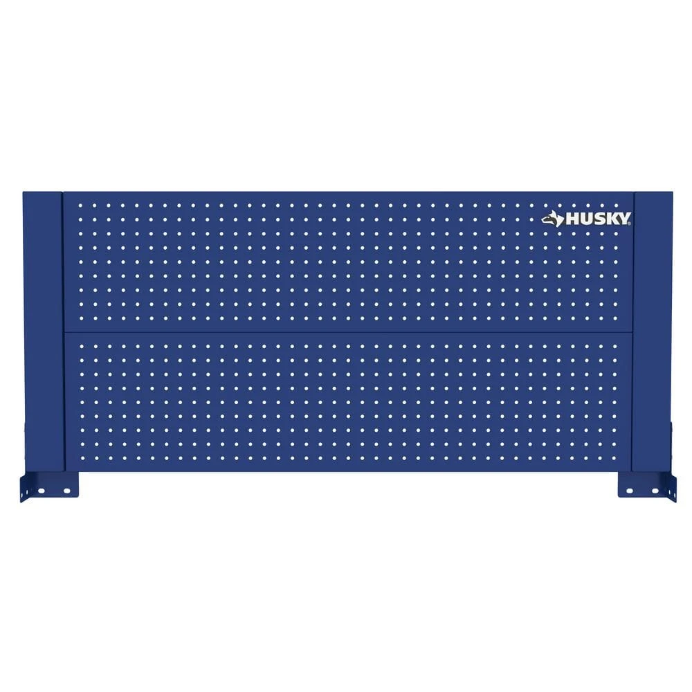 Husky 46 In. Gloss Blue Steel Pegboard Attachment 4 Husky 46 In. Gloss Blue Steel Pegboard Attachment - Image 2