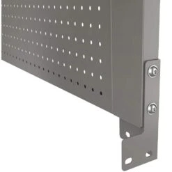 Husky 46 In. Gloss Gray Steel Pegboard Attachment -Husky Tools Shop husky tool storage accessories h46pegboardgry a0 1000