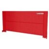 Husky 46 In. Gloss Red Steel Pegboard Attachment -Husky Tools Shop husky tool storage accessories h46pegboardred 64 1000