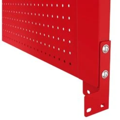 Husky 46 In. Gloss Red Steel Pegboard Attachment -Husky Tools Shop husky tool storage accessories h46pegboardred a0 1000