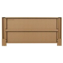 Husky 46 In. Gloss Tan Steel Pegboard Attachment -Husky Tools Shop husky tool storage accessories h46pegboardtan 1d 1000