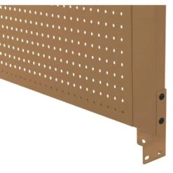 Husky 46 In. Gloss Tan Steel Pegboard Attachment -Husky Tools Shop husky tool storage accessories h46pegboardtan a0 1000