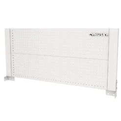 Husky 46 In. Gloss White Steel Pegboard Attachment