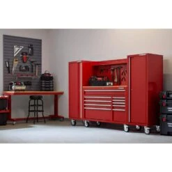 Husky Modular 52 In. W Standard Duty Red Pegboard Attachment -Husky Tools Shop husky tool storage accessories h52pegmodred 1d 1000