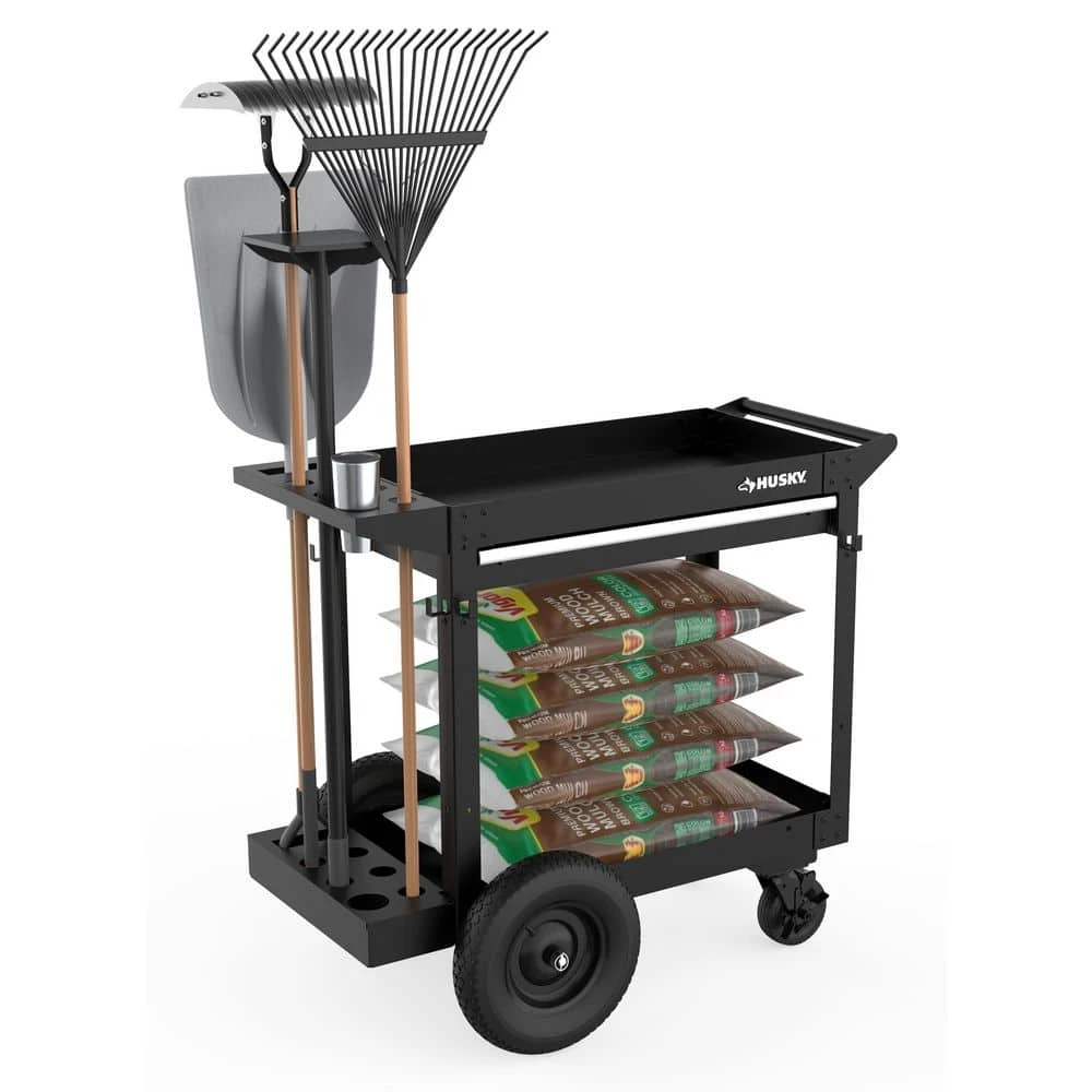 Husky Long Tool Holder For 36 In. All-Terrain Cart 9 Husky Long Tool Holder For 36 In. All-Terrain Cart - Image 7