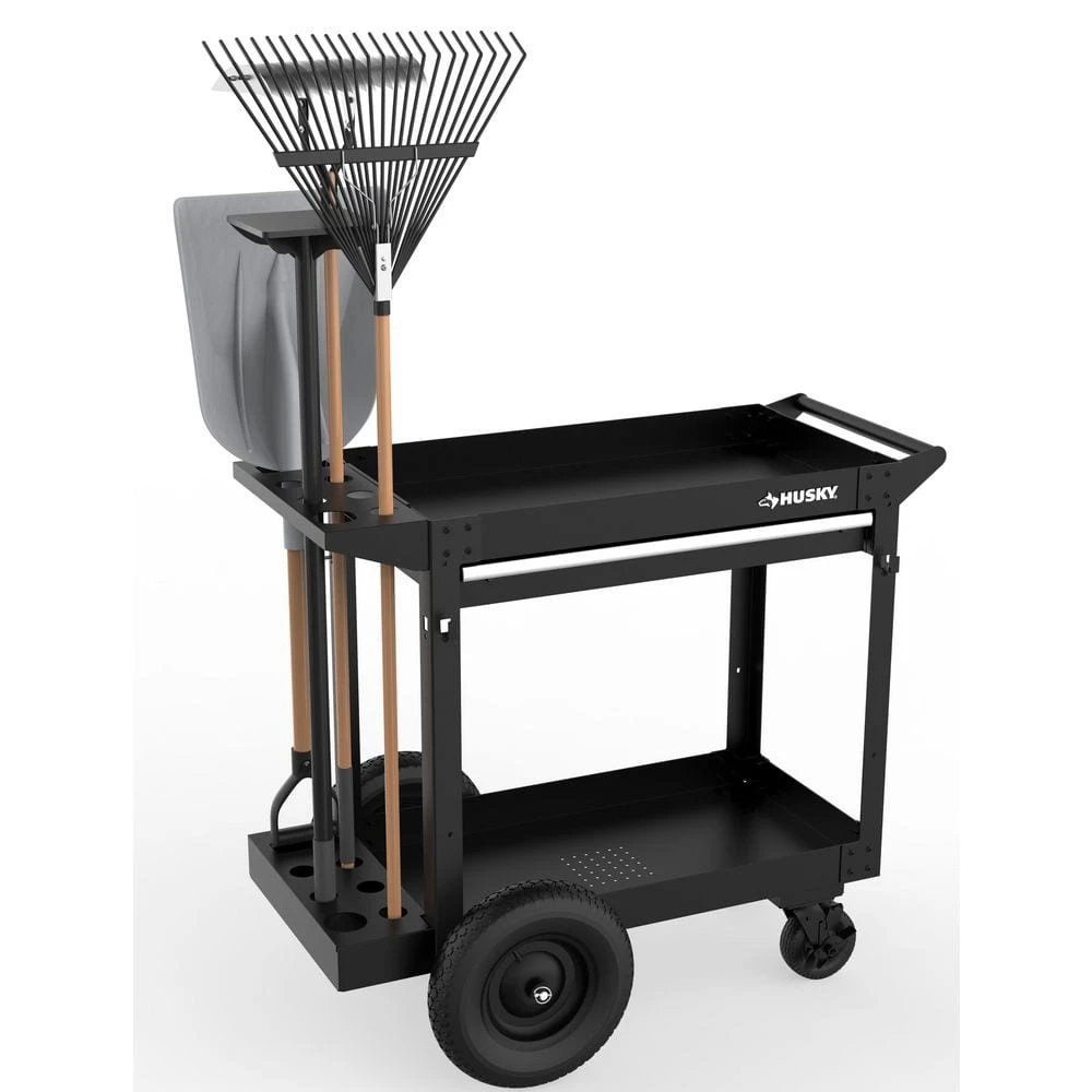 Husky Long Tool Holder For 36 In. All-Terrain Cart 8 Husky Long Tool Holder For 36 In. All-Terrain Cart - Image 6