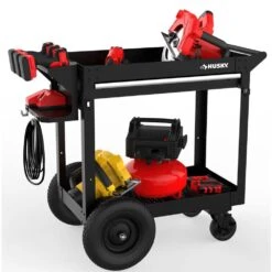 Husky Power Tool Holder For 36 In. All-Terrain Cart -Husky Tools Shop husky tool storage accessories pwrtoolholder c3 1000