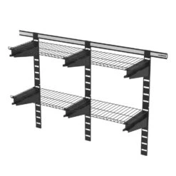 Husky 24 In. Vertical Rail For Garage Wall Track System -Husky Tools Shop husky track systems 70220hwvr 40 1000