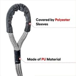 Husky 7/8 In. X 30 Ft. 23400 Lbs. Kinetic Recovery Rope -Husky Tools Shop husky trailer parts accessories ahk3006 c3 1000