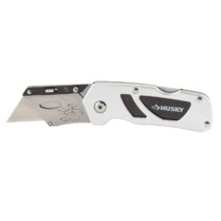 Husky Compact Folding Lock-Back Utility Knife