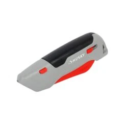 Husky Aluminum Squeeze Safety Utility Knife -Husky Tools Shop husky utility knives 00044 d4 1000