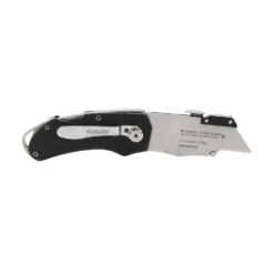 Husky 4.5 In. Folding Retractable Lock-Back Utility Knife -Husky Tools Shop husky utility knives 97212 4f 1000