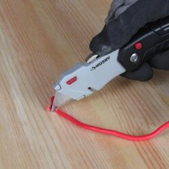 Husky Retractable Folding Utility Knife -Husky Tools Shop husky utility knives 99734 1f 1000