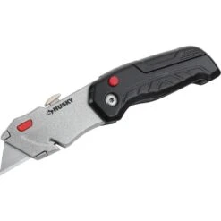 Husky Retractable Folding Utility Knife