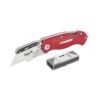 Husky Folding Lock-Back Utility Knife, Red With 10-Blades -Husky Tools Shop husky utility knives 99979 64 1000