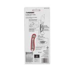 Husky Folding Lock-Back Utility Knife, Red With 10-Blades -Husky Tools Shop husky utility knives 99979 fa 1000