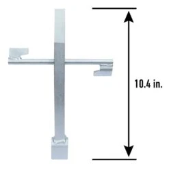 Husky 4-in-1 Combination Water Meter Valve Tool, 10.4 In. Length -Husky Tools Shop husky water meter keys 410 409 0111 66 1000