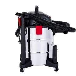 Husky 10 Gal. 6.0 Peak HP Stainless Steel Wet Dry Vac Shop Vacuum With Locking Hose, Filters, Dust Bag And Attachments -Husky Tools Shop husky wet dry vacuums at18503 10c 40 1000