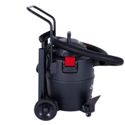 Husky 16 Gallon 6.5 Peak HP Wet Dry Vac Shop Vacuum Cart With Locking Hose, Wands, Filters, Dust Bag And Accessory Attachments -Husky Tools Shop husky wet dry vacuums at18621p 16a 40 1000