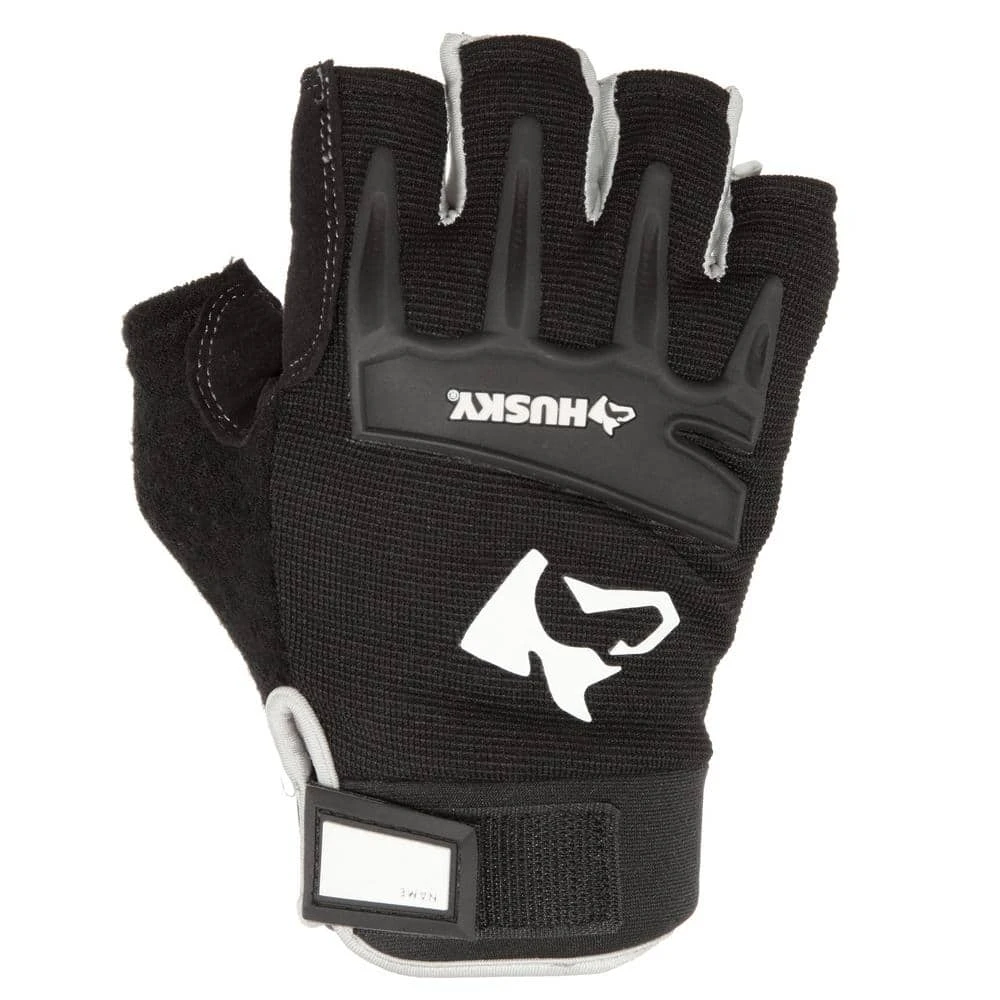 Husky Medium Fingerless Mechanics Glove 4 Husky Medium Fingerless Mechanics Glove - Image 2