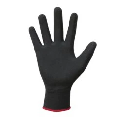 Husky Large Textured Nitrile Grip Gloves (6-Pack) -Husky Tools Shop husky work gloves 67407 36 4f 1000