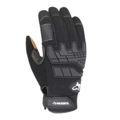 Husky Medium Goat Leather Heavy-Duty Glove (2-Pack)