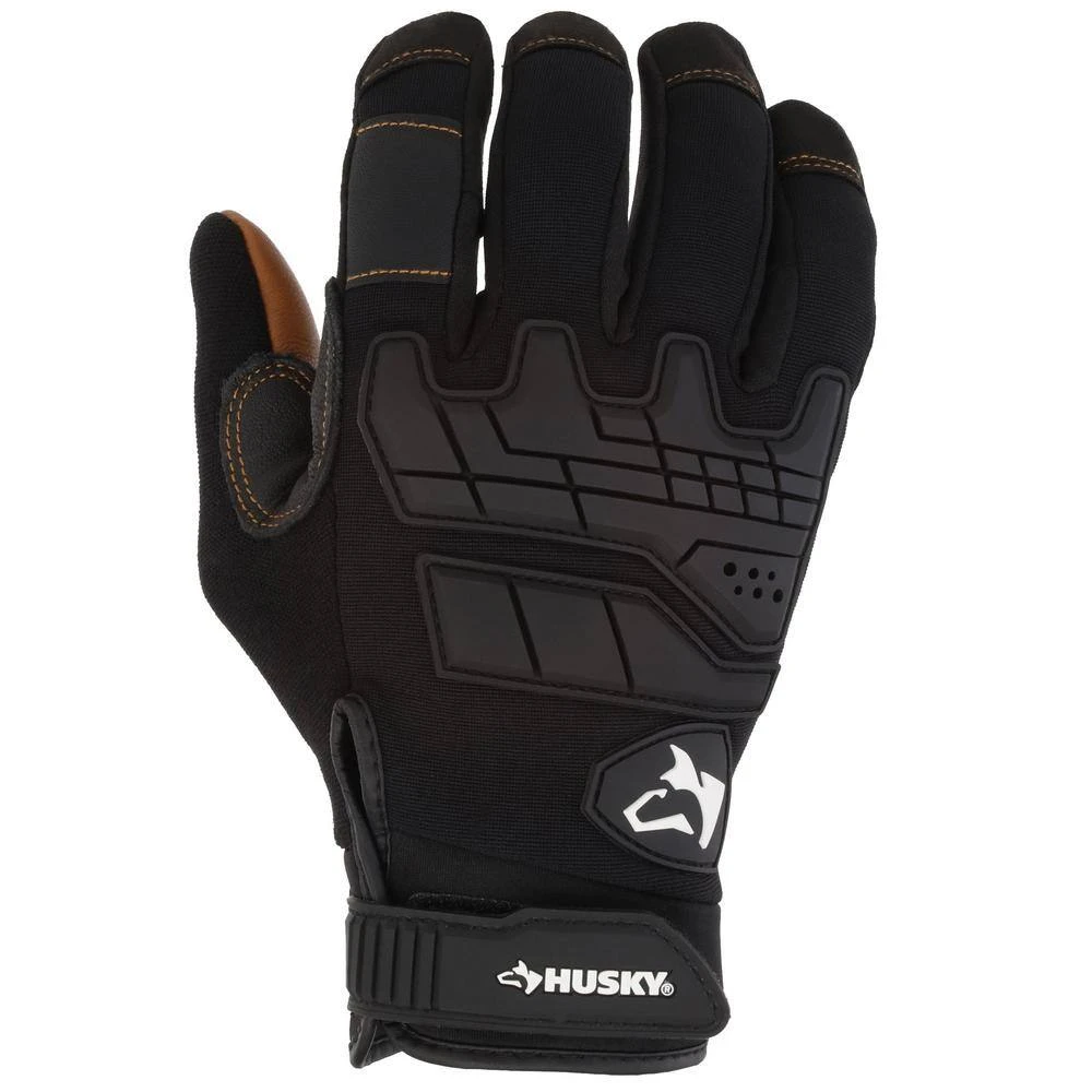 Husky Medium Goat Leather Heavy-Duty Glove (2-Pack) 8 Husky Medium Goat Leather Heavy-Duty Glove (2-Pack) - Image 6