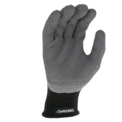 Husky Large Micro Armor Latex Foam Dipped Cut 1 -Husky Tools Shop husky work gloves hk37131 lcc9 1d 1000