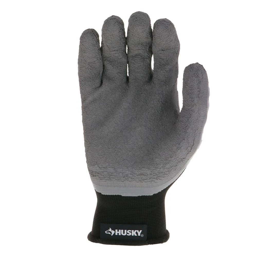 Husky X-Large ANSI 1 Cut Level Latex Coated Micro Impact Work Glove 6 Husky X-Large ANSI 1 Cut Level Latex Coated Micro Impact Work Glove - Image 4