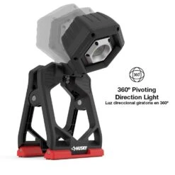 Husky 1500-Lumens Rechargeable Clamp LED Work Light -Husky Tools Shop husky work lights cl1500hd 1f 1000