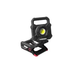 Husky 2500-Lumens Rechargeable LED Clamp Work Light