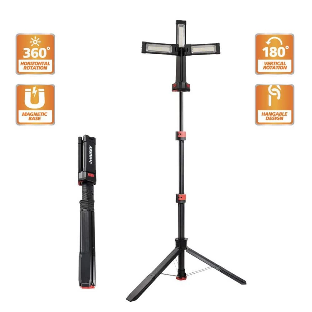Husky 2200-Lumen Tripod 3 Husky 2200-Lumen Tripod