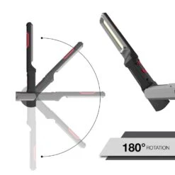 Husky 800 Lumens Rechargeable Swivel Work Light -Husky Tools Shop husky work lights rs800hd 4f 1000