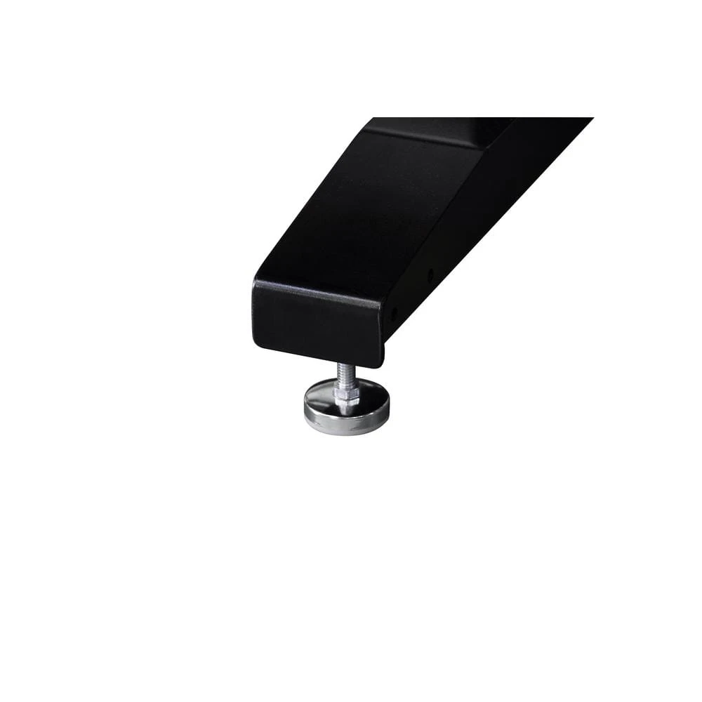 Husky 46 In. W X 24 In. DAdjustable Height Black Workbench Table With Solid Wood Top 14 Husky 46 In. W X 24 In. DAdjustable Height Black Workbench Table With Solid Wood Top - Image 12