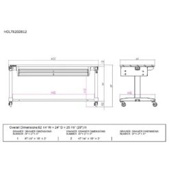 Husky 62 In. W X 24 In. D 2-Drawer Adjustable Height Black Workbench Table With Solid Wood Top -Husky Tools Shop husky workbenches hotl6202b12 d4 1000