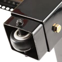 Husky Ready-To-Assemble 72 In. W X 24 In. D Folding Adjustable Height Solid Wood Top Workbench In Black -Husky Tools Shop husky workbenches wsh72fwb 4f 1000