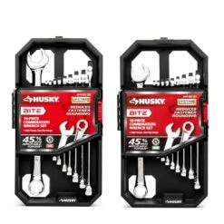 Husky BITE SAE And Metric Combination Wrench Set (20-Piece)