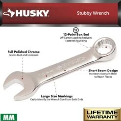 Husky Combination And Stubby Wrench Set (57-Pieces) -Husky Tools Shop husky wrench sets hcombowr57bas 1d 1000