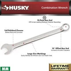 Husky Combination And Stubby Wrench Set (57-Pieces) -Husky Tools Shop husky wrench sets hcombowr57bas 40 1000