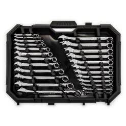 Husky SAE/MM Combination Wrench Set (24-Piece) -Husky Tools Shop husky wrench sets hcw24pcsm 05 77 1000