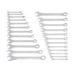Husky SAE/MM Combination Wrench Set (24-Piece) -Husky Tools Shop husky wrench sets hcw24pcsm 05 c3 1000