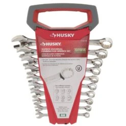 Husky Metric Universal Combination Wrench Set (10-Piece) -Husky Tools Shop husky wrench sets hspw10pcmmn 1d 1000