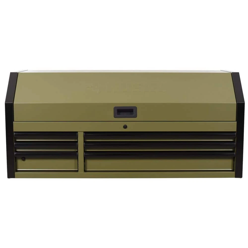 Husky Heavy Duty 52 In. W 6-Drawer Matte Army Green Top Tool Chest 7 Husky Heavy Duty 52 In. W 6-Drawer Matte Army Green Top Tool Chest - Image 5