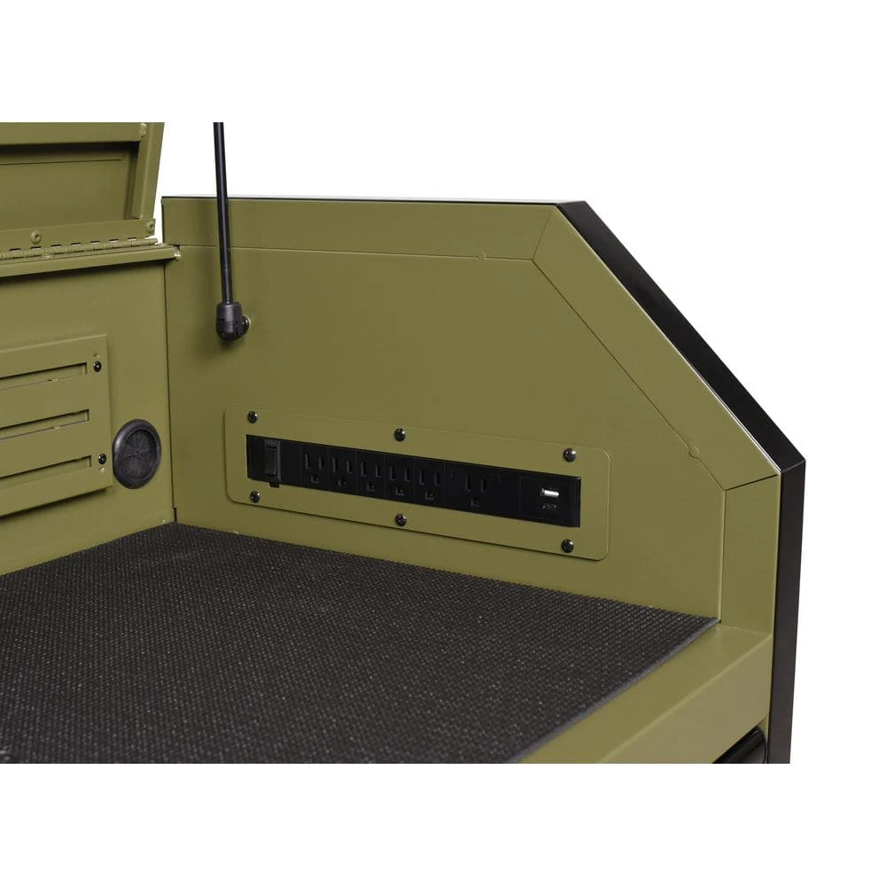 Husky Heavy Duty 52 In. W 6-Drawer Matte Army Green Top Tool Chest 12 Husky Heavy Duty 52 In. W 6-Drawer Matte Army Green Top Tool Chest - Image 10