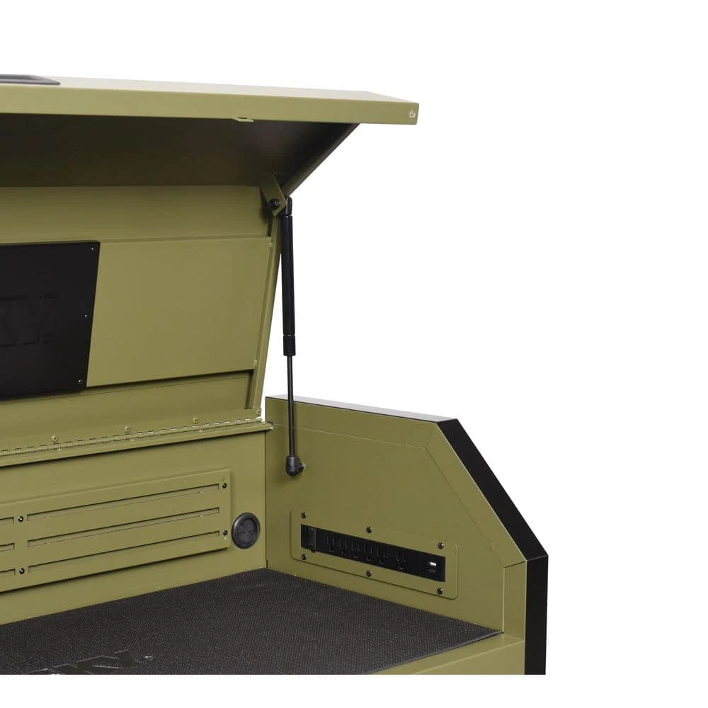Husky Heavy Duty 52 In. W 6-Drawer Matte Army Green Top Tool Chest 13 Husky Heavy Duty 52 In. W 6-Drawer Matte Army Green Top Tool Chest - Image 11