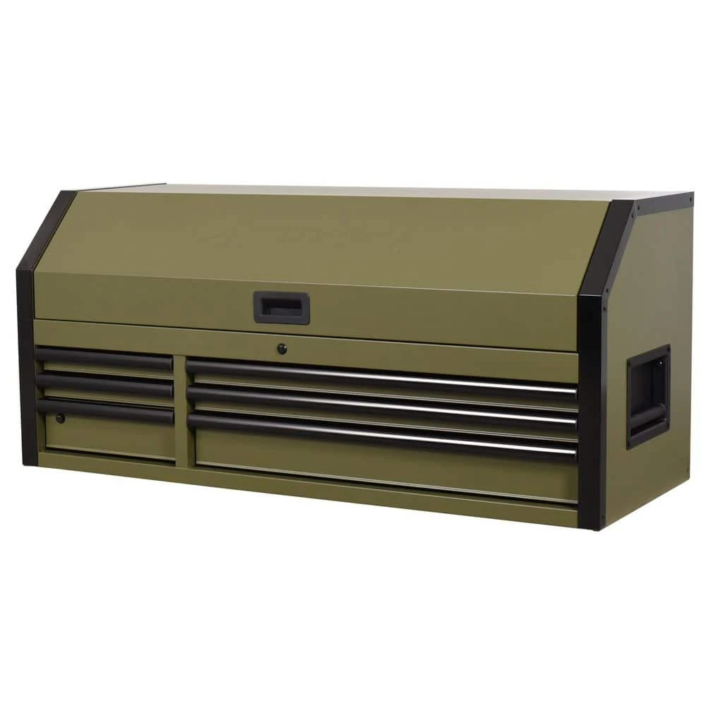 Husky Heavy Duty 52 In. W 6-Drawer Matte Army Green Top Tool Chest 8 Husky Heavy Duty 52 In. W 6-Drawer Matte Army Green Top Tool Chest - Image 6