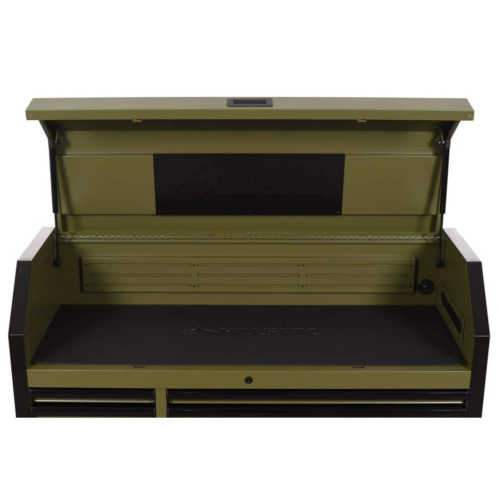 Husky Heavy Duty 52 In. W 6-Drawer Matte Army Green Top Tool Chest 6 Husky Heavy Duty 52 In. W 6-Drawer Matte Army Green Top Tool Chest - Image 4
